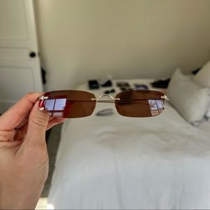 Oliver peoples brown sunglasses